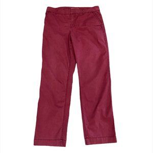 Sonoma Red Life + Style Original Straight Pants Sz 12